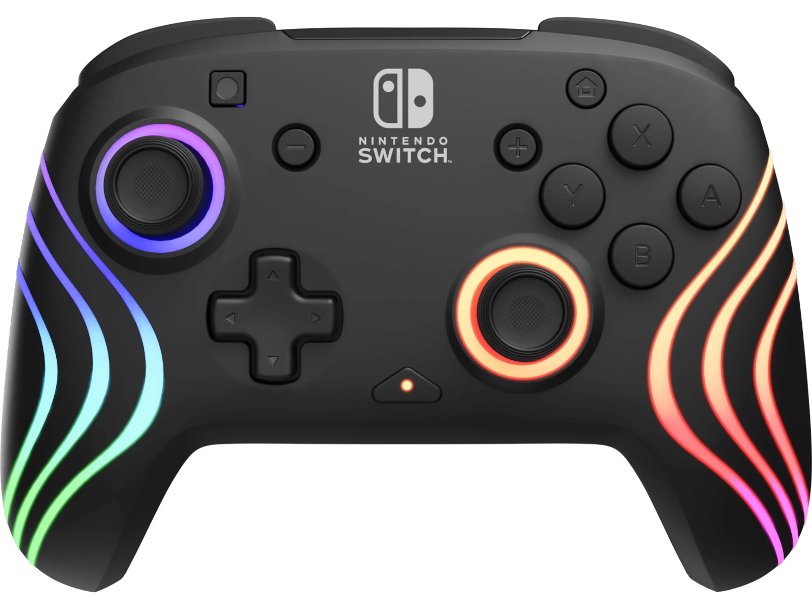 PDP Afterglow Wave Nintendo Switch kontroller (sort) Tilbehør til spillkonsoller
