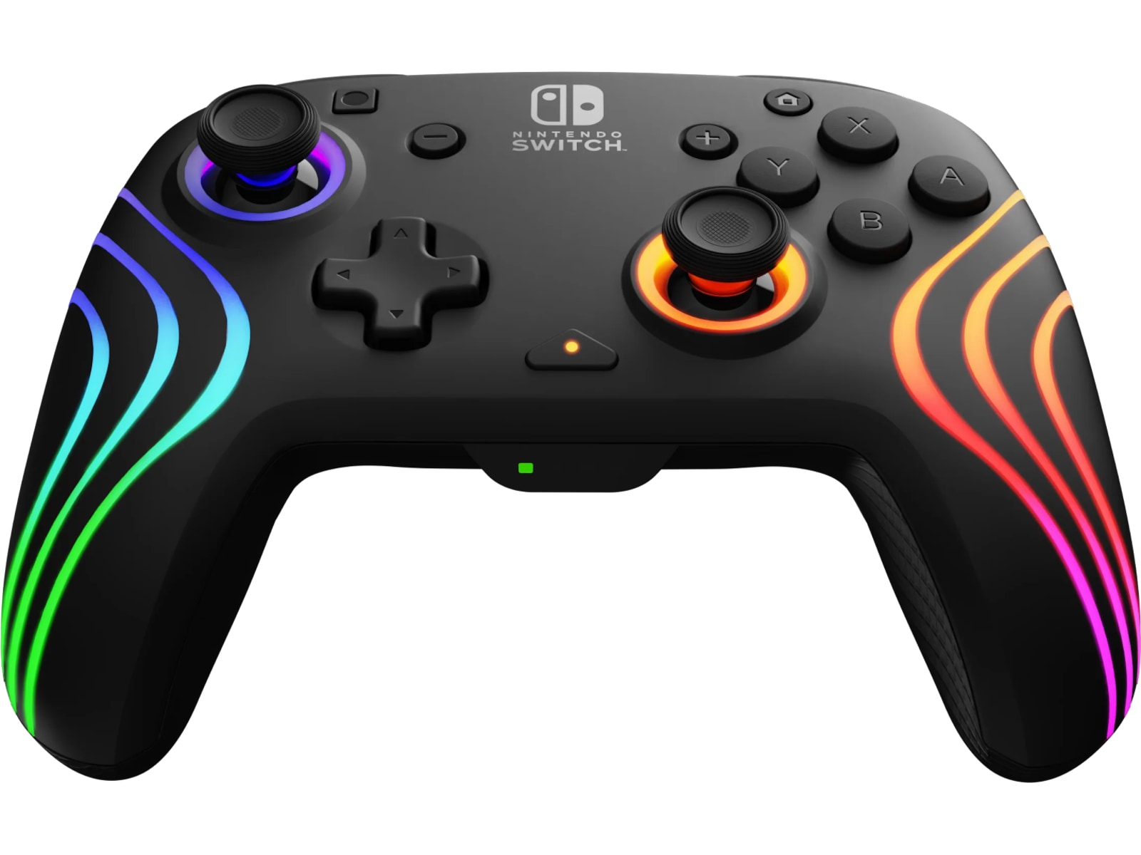 PDP Afterglow Wave Nintendo Switch kontroller (sort) Tilbehør til spillkonsoller