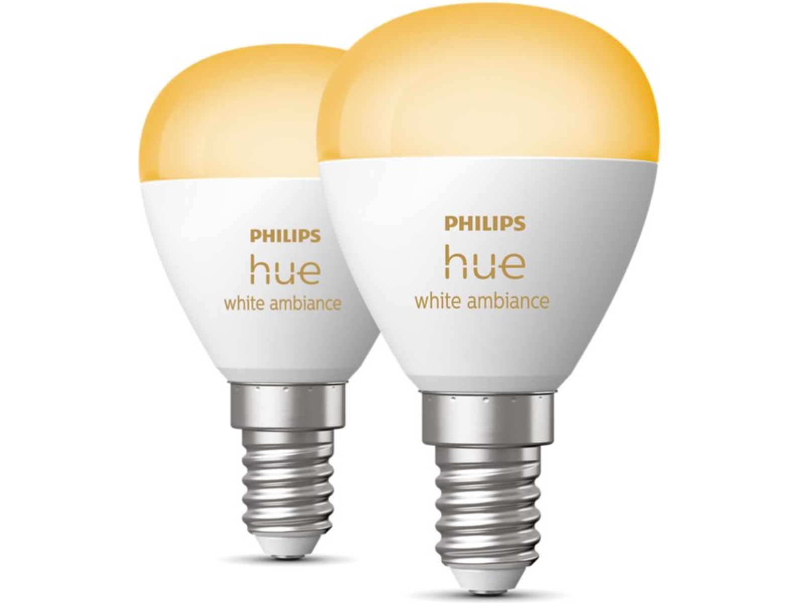 Philips Hue WA 4.3W Luster E14 lyspære 2PK Lyspærer & LED-pærer