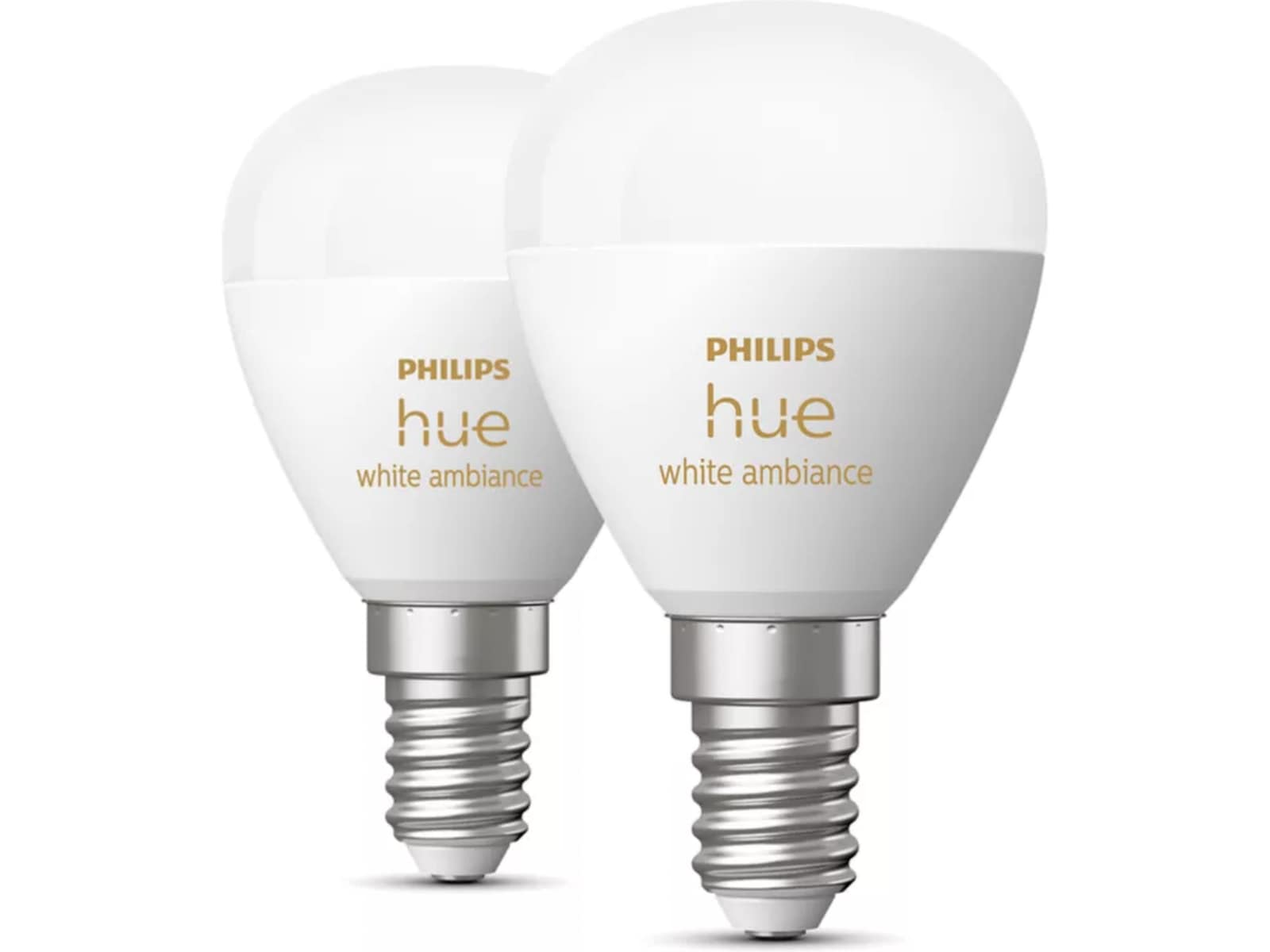 Philips Hue WA 4.3W Luster E14 lyspære 2PK Lyspærer & LED-pærer