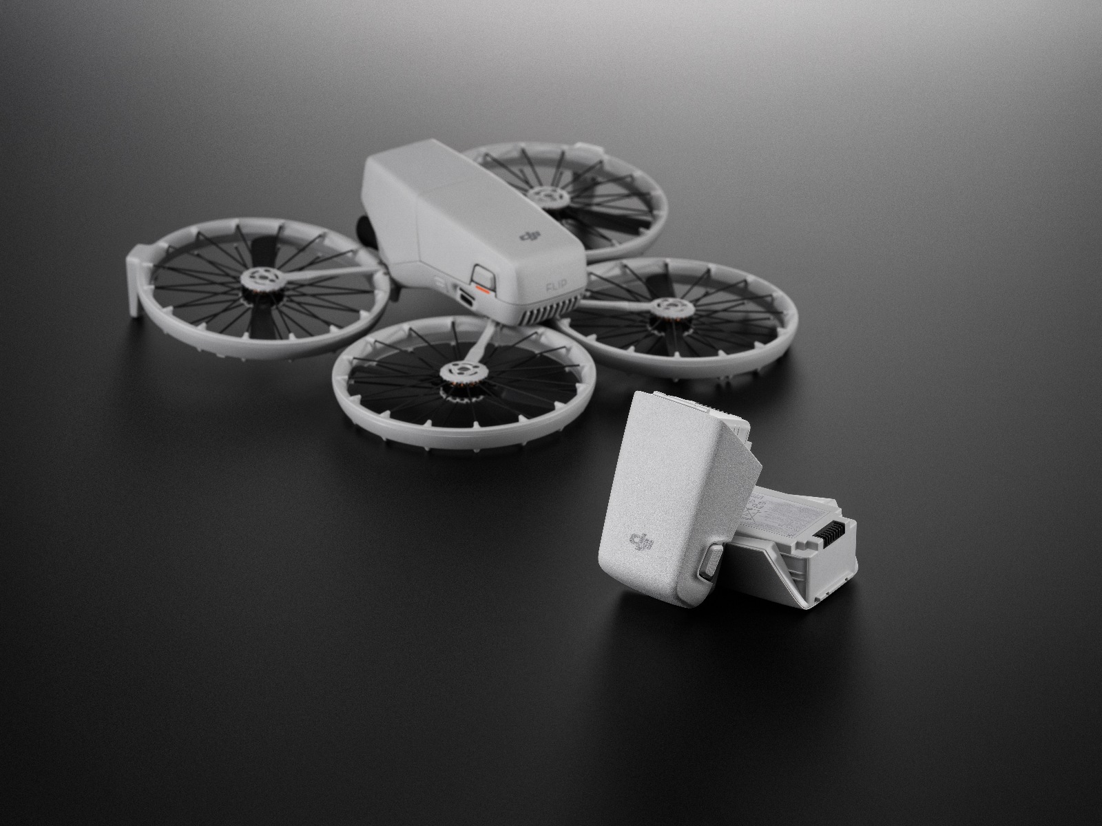 DJI Flip Intelligent Flight Battery Batteri & ladere til droner
