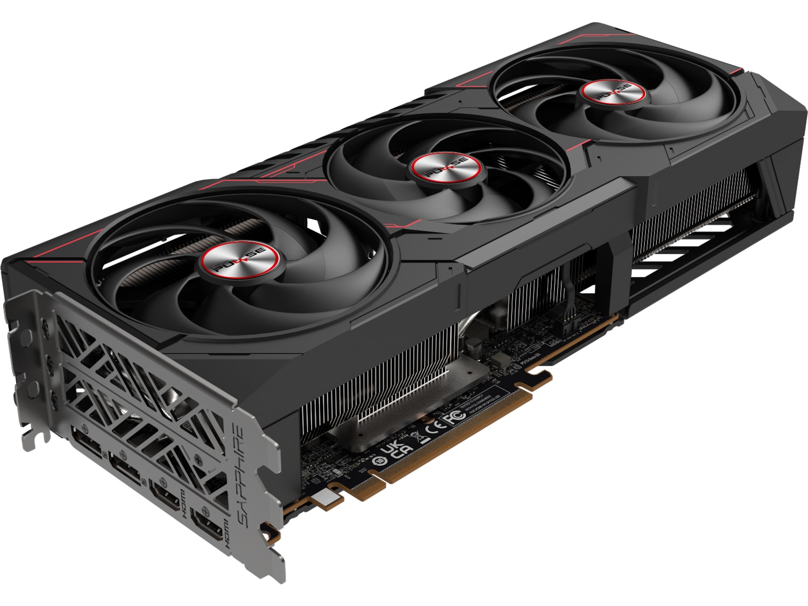 Sapphire PULSE AMD Radeon RX 9070 XT Gaming Skjermkort