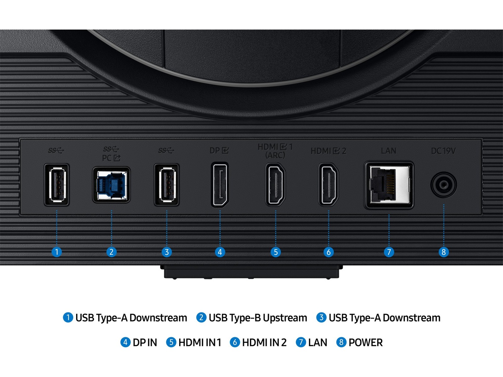 Samsung Odyssey G7 32" 4K smart skjerm 32DG702 Skjermer