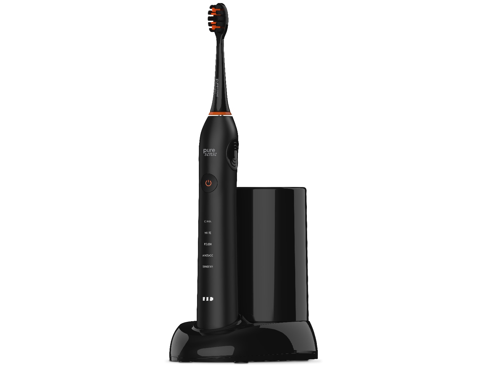 Puresense Dental C Sonic Brilliant Bundle (sort) Elektriske tannbørster