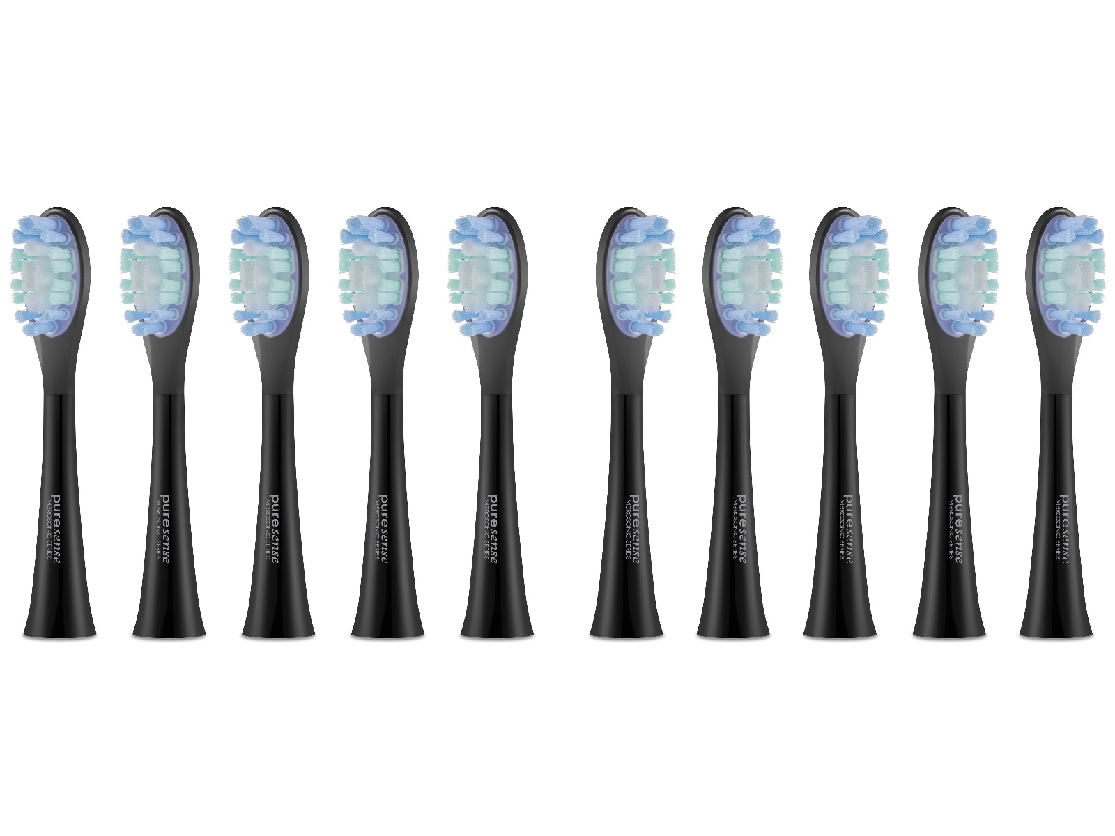 Puresense Dental C Vibrosonic Tannbørstehoder 10pk (soft, large) Tannbørstehoder