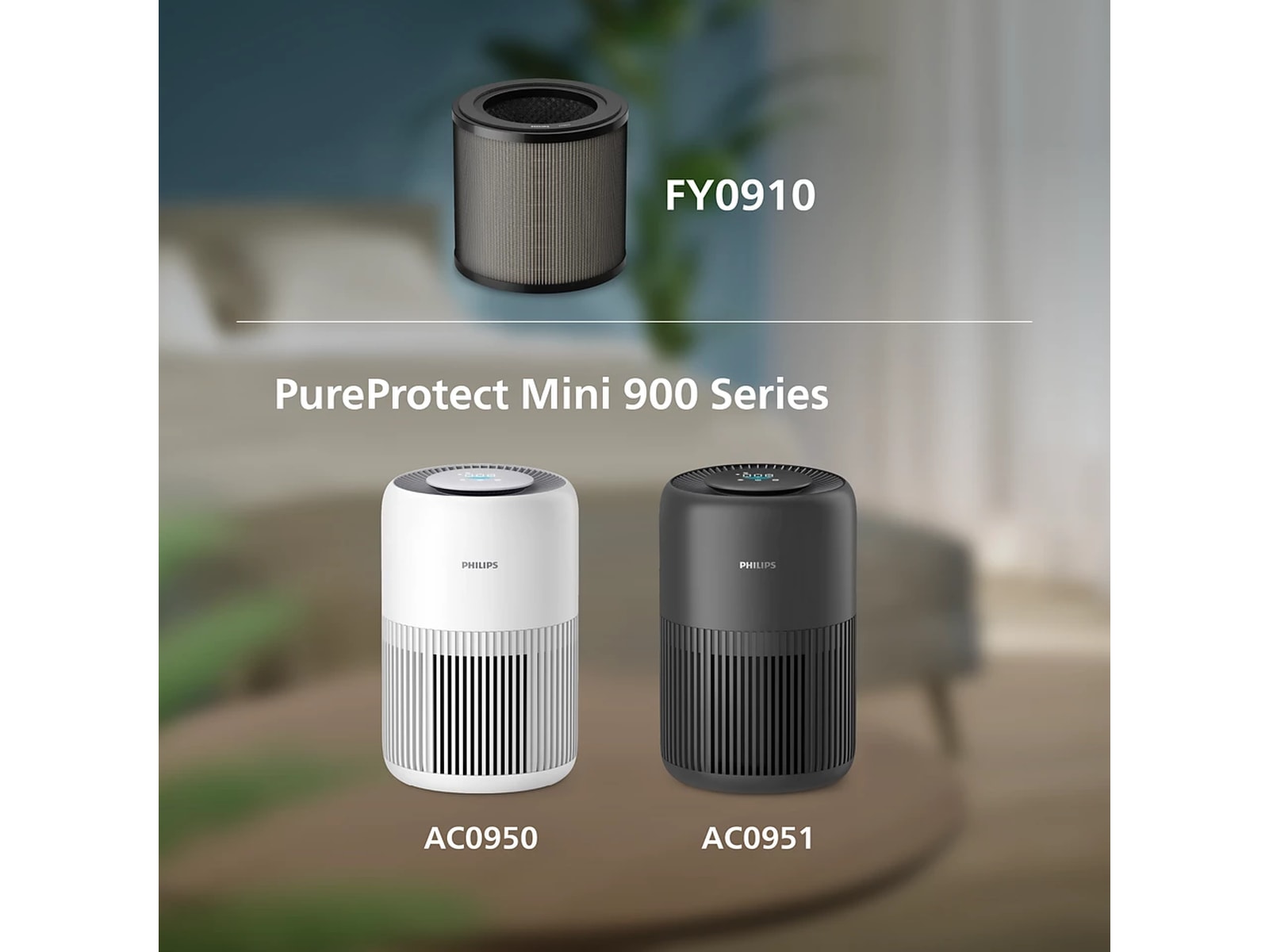 Philips PureProtect Mini 900 Series HEPA NanoProtect-filter Luftrensere