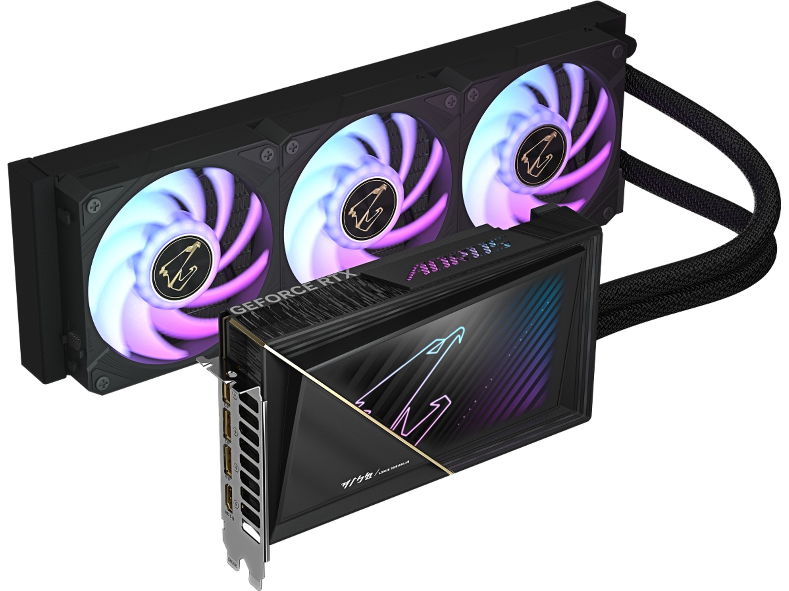 Gigabyte Aorus GeForce RTX 5080 XTREME WATERFORCE Skjermkort