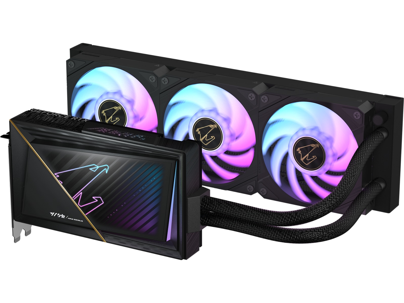 Gigabyte Aorus GeForce RTX 5080 XTREME WATERFORCE Skjermkort