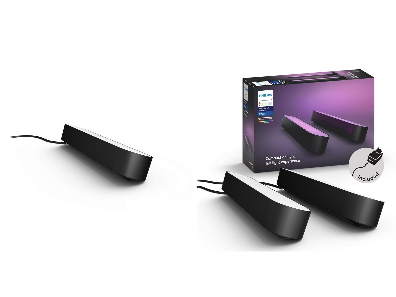Philips Hue Play light bar 1-pakning Tilbehør til smartbelysning