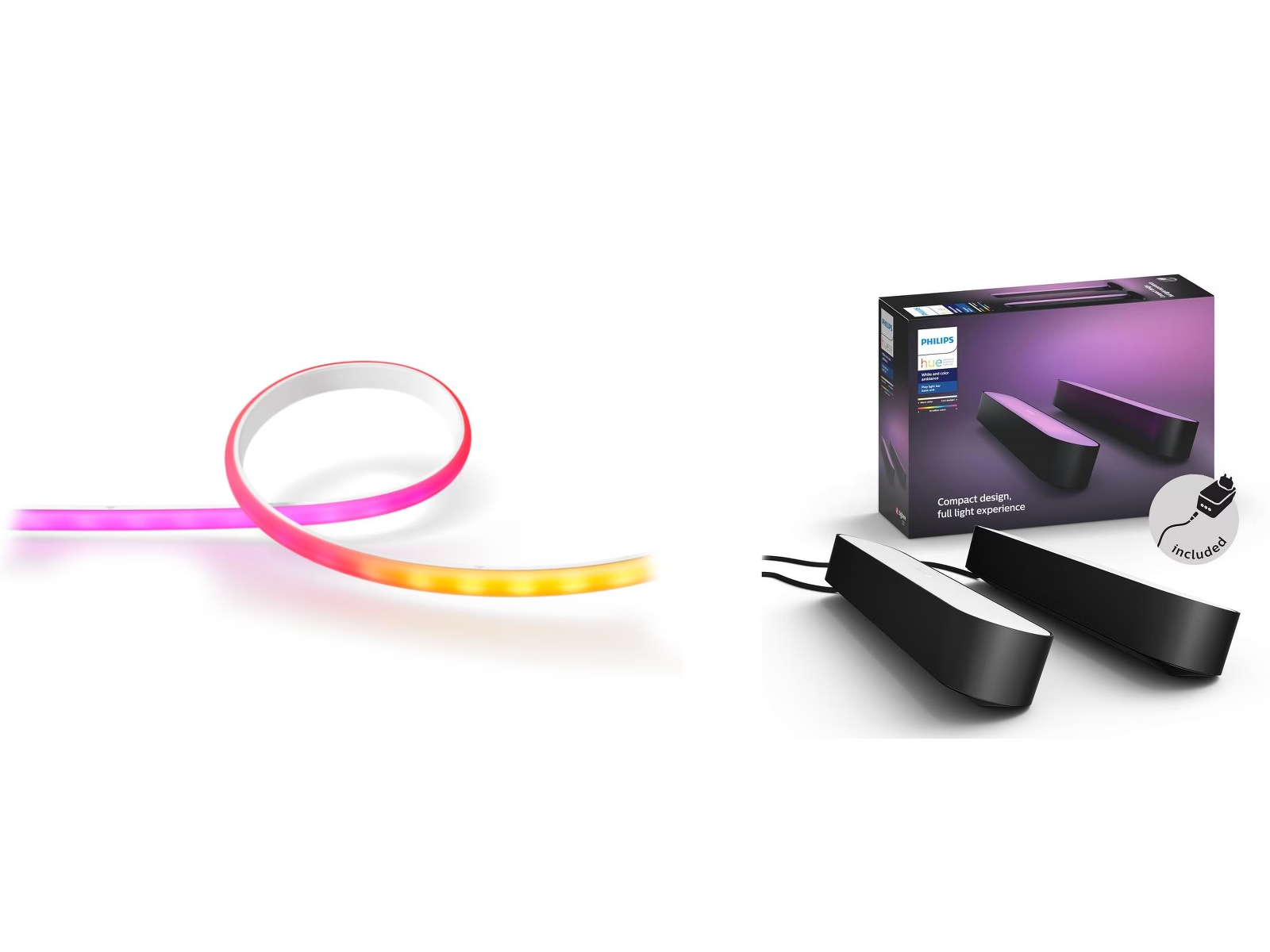 Philips Hue Ambiance Gradient lightstrip, 2 meter Led strips & underholdning