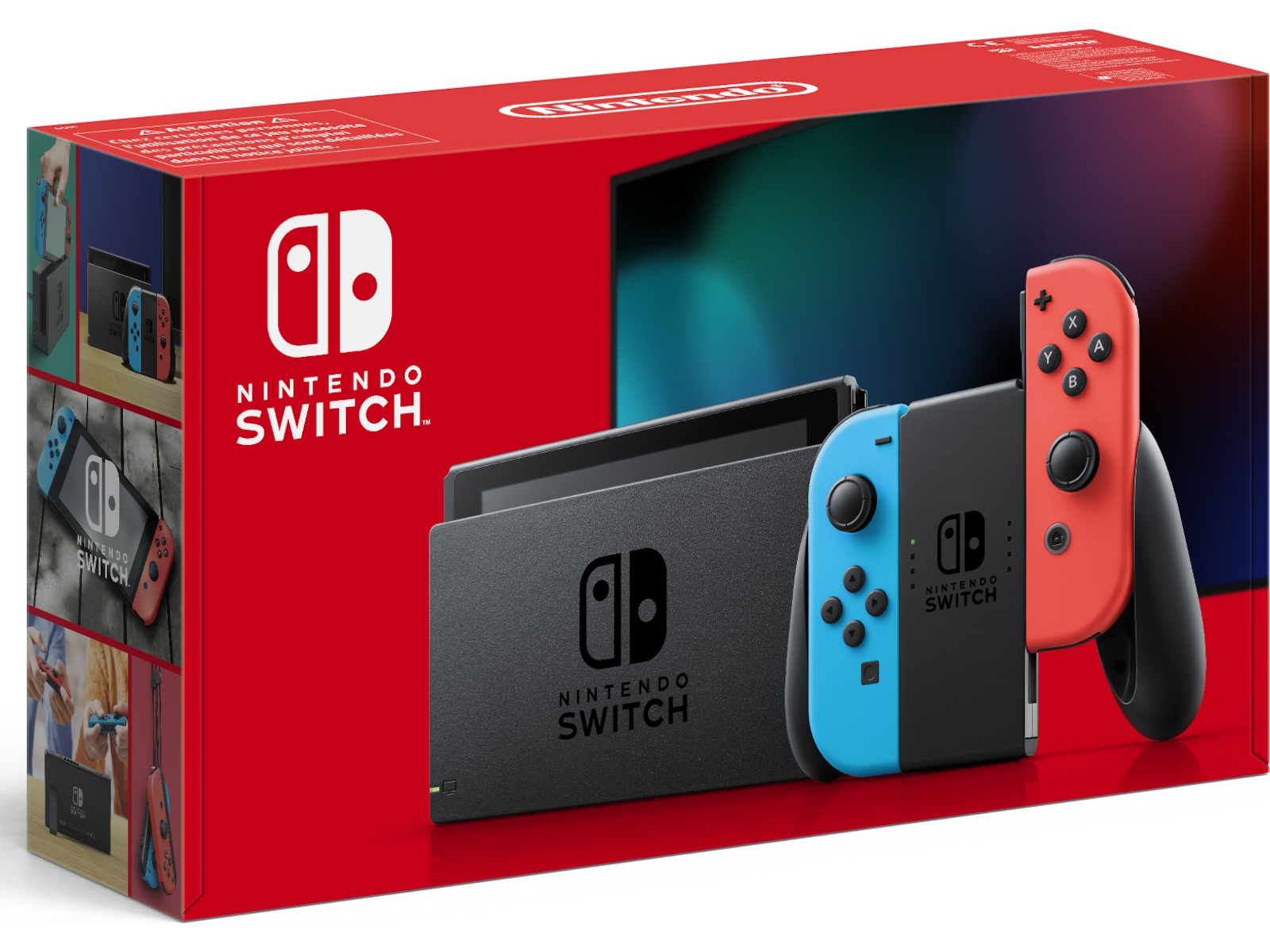 Nintendo Switch 2019 32GB (neon/rød/blå) Nintendo