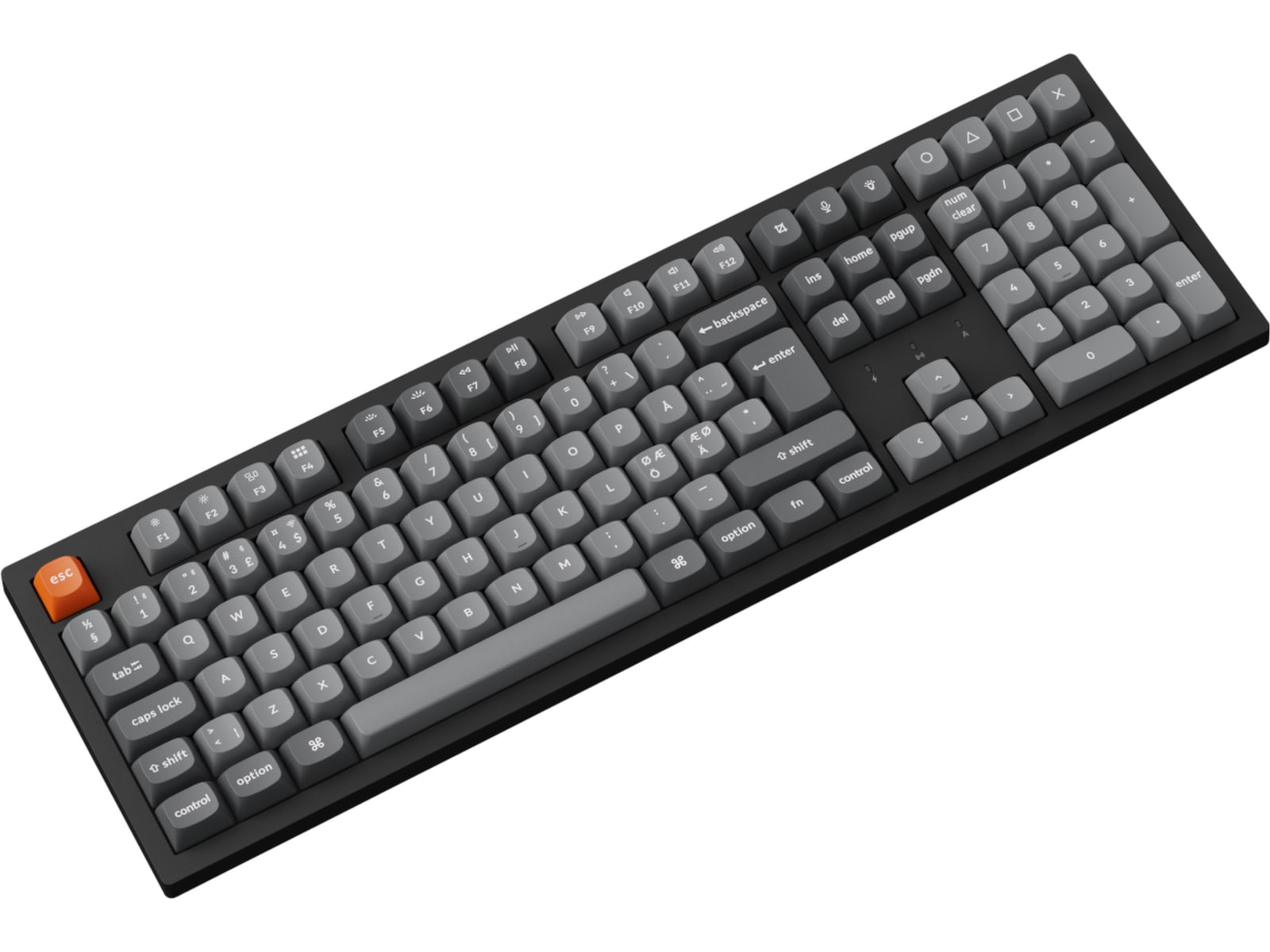 Keychron K10 MAX Trådløst gamingtastatur (super red) Gamingtastatur