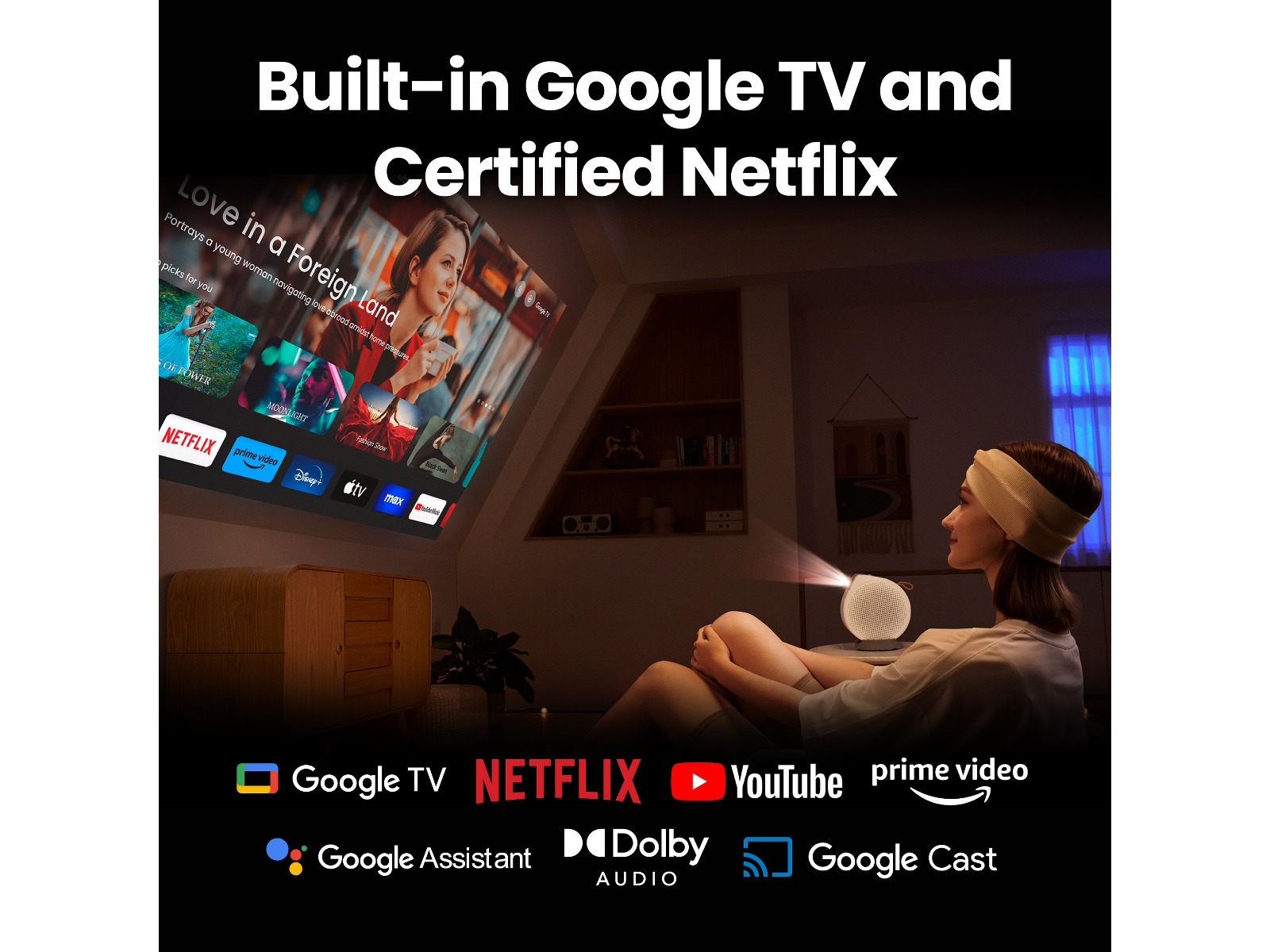 BenQ GV50 bærbar projektor -B-Grade Demo TV/projektor