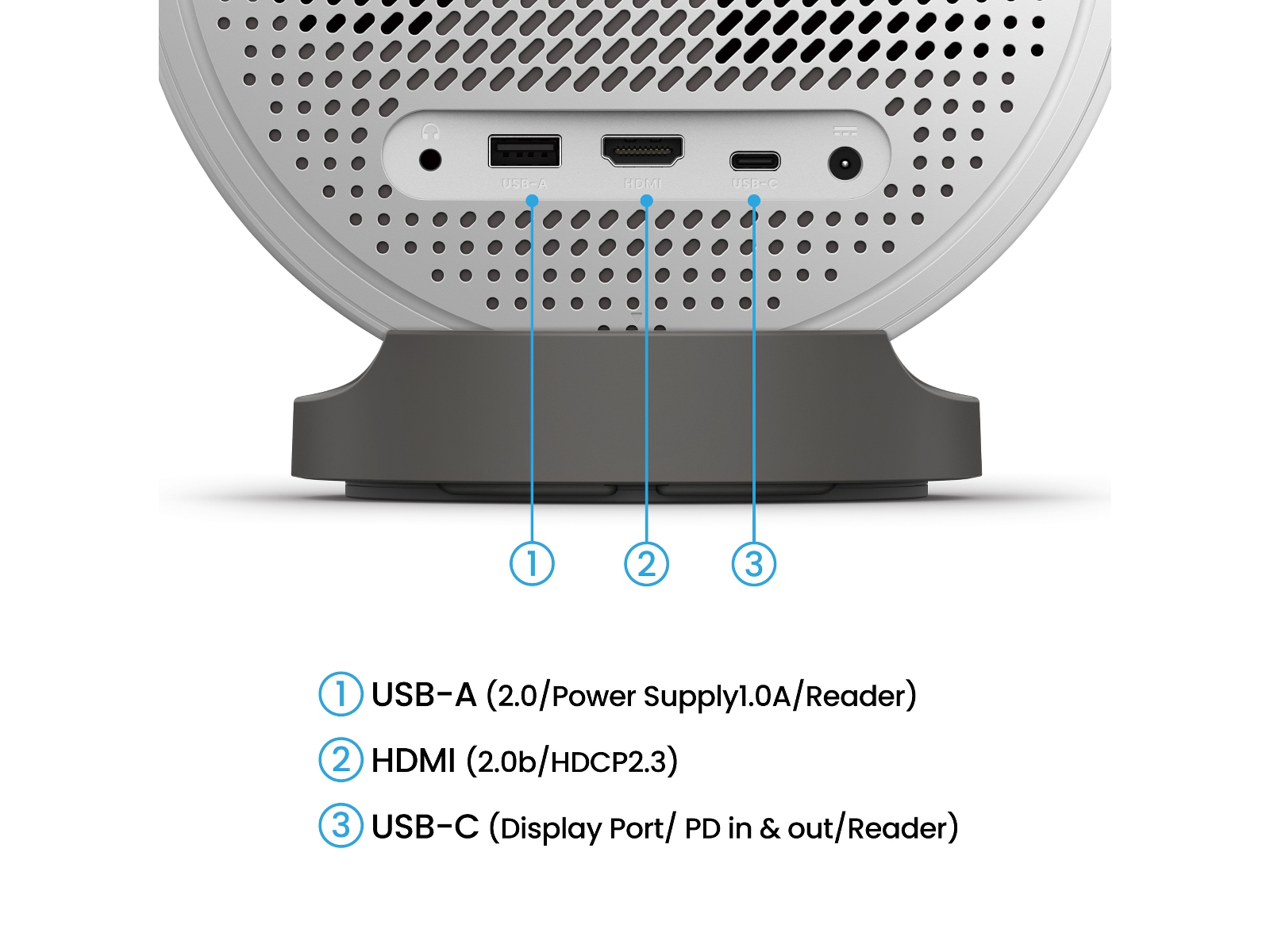 BenQ GV50 bærbar projektor -B-Grade Demo TV/projektor