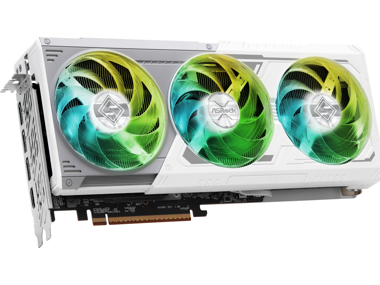 ASRock AMD Radeon RX 9070 Steel Legend OC Skjermkort