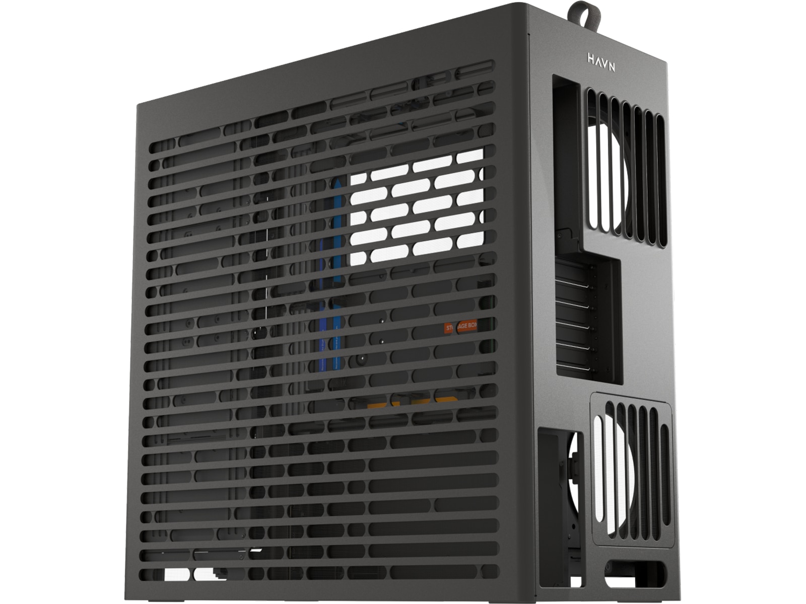 HAVN HS 420 Mid Tower (sort) Midi tower