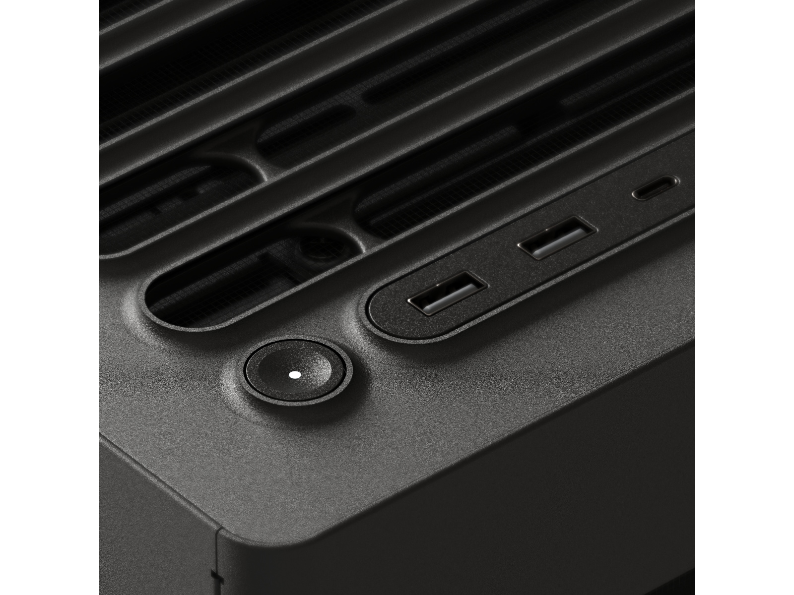 HAVN HS 420 Mid Tower (sort) Midi tower