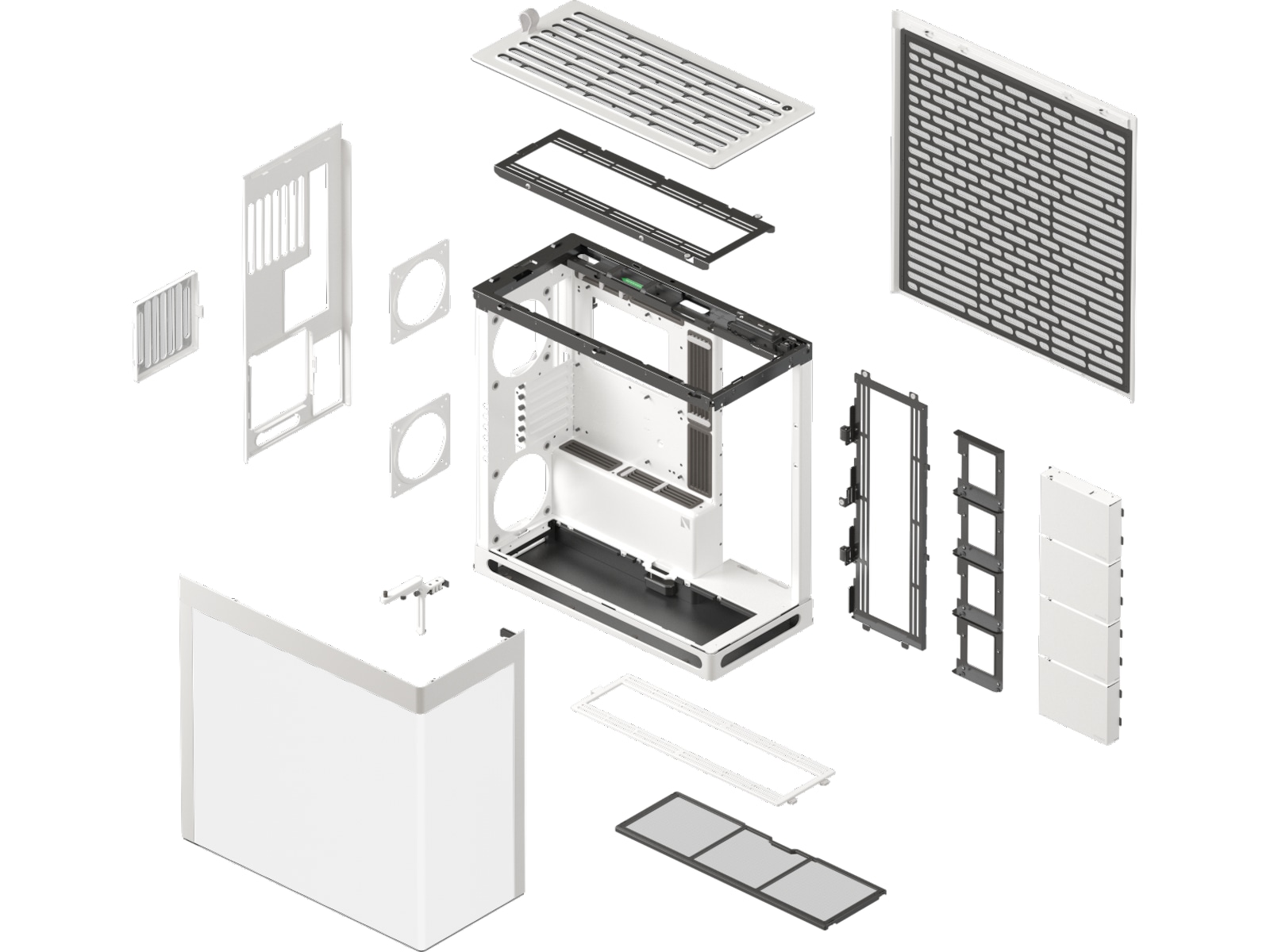 HAVN HS 420 Mid Tower (hvit) Midi tower