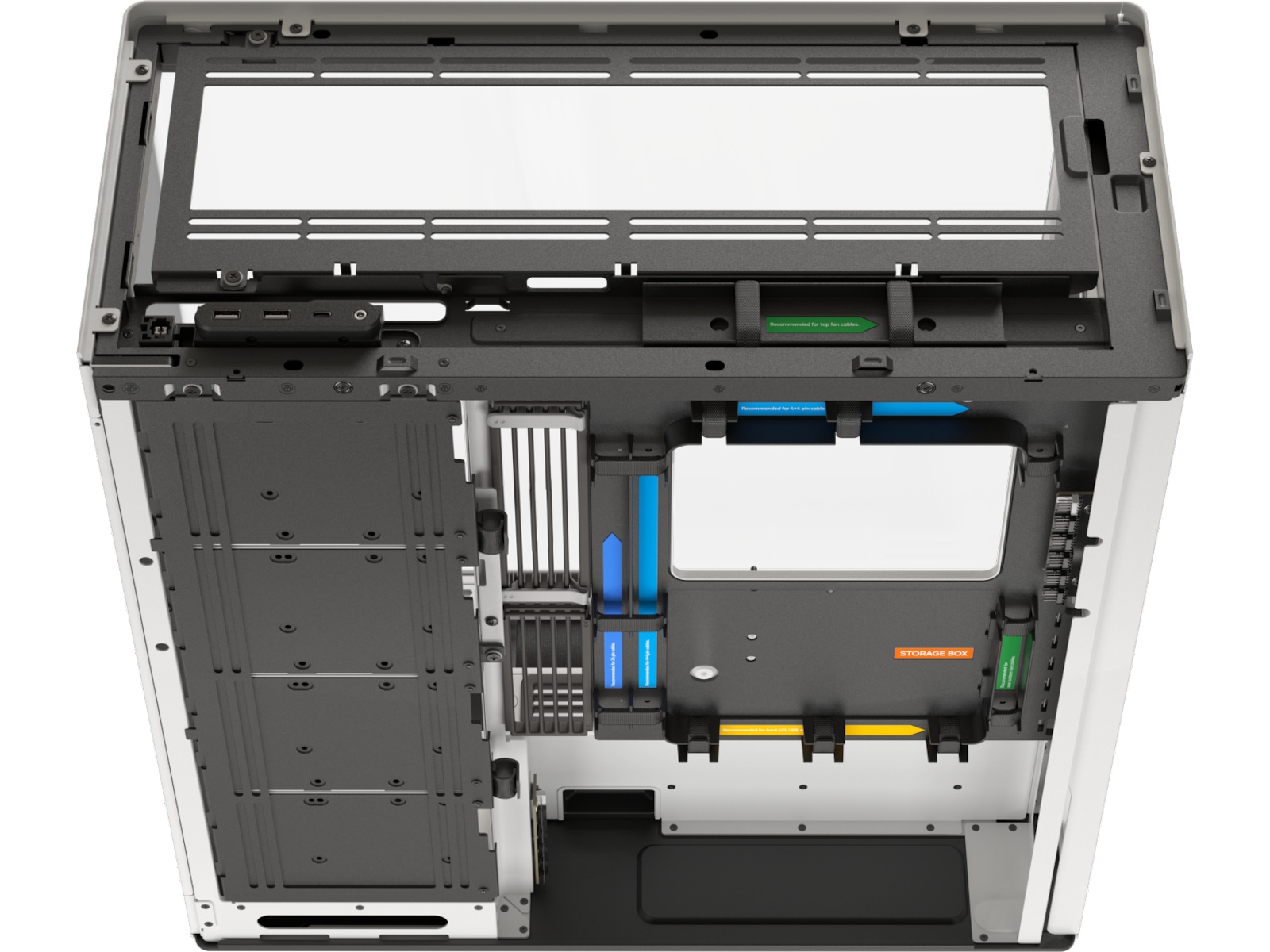 HAVN HS 420 Mid Tower (hvit) Midi tower