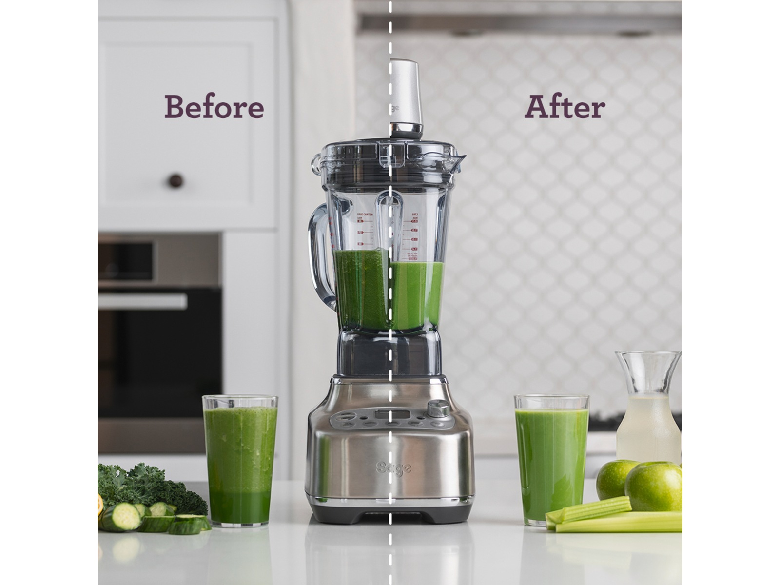 Sage Super Q Blender (børstet stål) -B-Grade Demo hjem & fritid