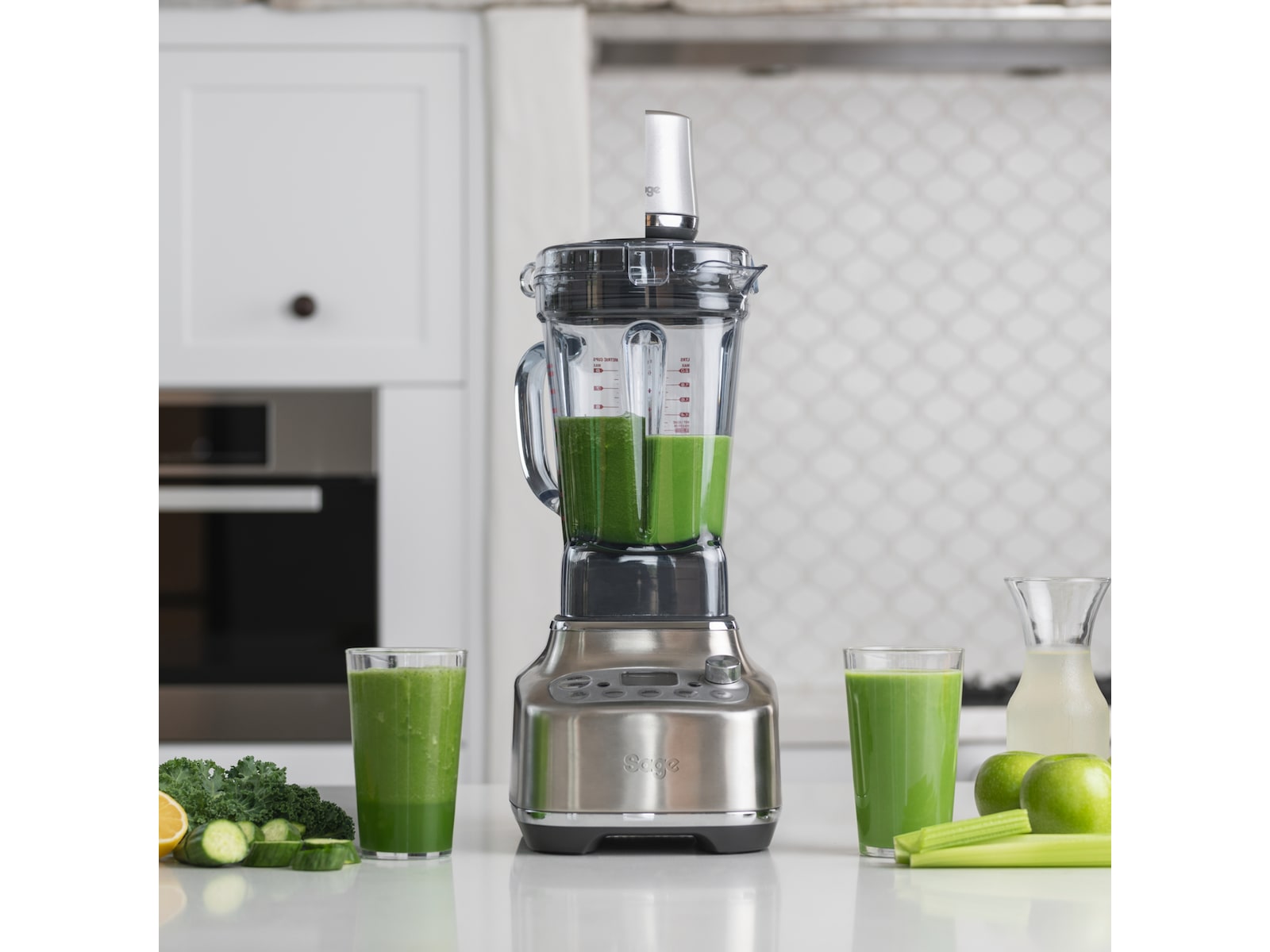 Sage Super Q Blender (børstet stål) -B-Grade Demo hjem & fritid