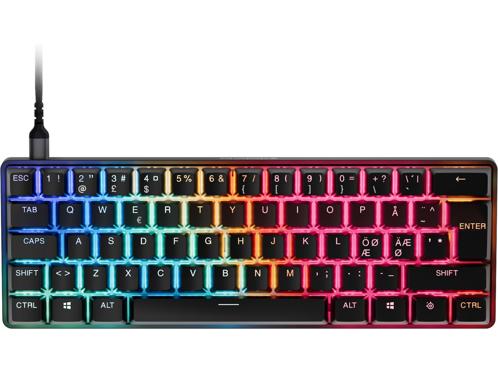 SteelSeries Apex Pro Mini Gen 3 gamingtastatur (sort) Gamingtastatur