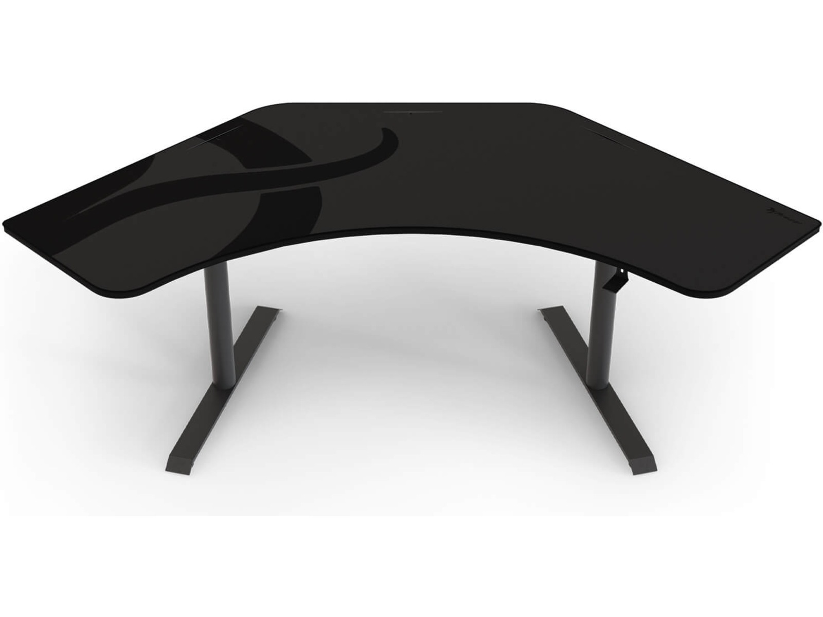 Arozzi Arena Angelo Gaming Desk (gun metal) Gamingdesk