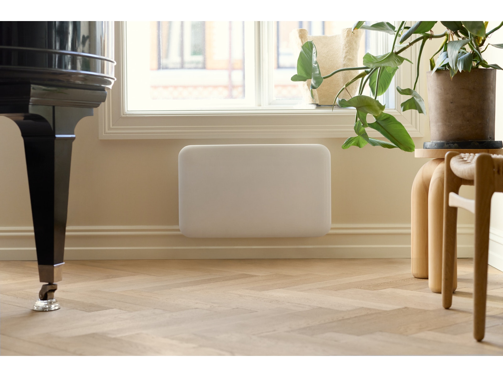 Mill Invisible Smart WiFi Gen 4 panelovn 700W (hvit) Panelovner