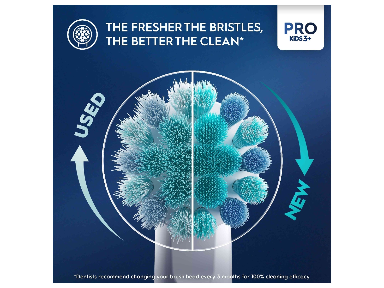 ORAL-B Vitality Pro Kids Elektrisk tannbørste (frozen) Elektriske tannbørster