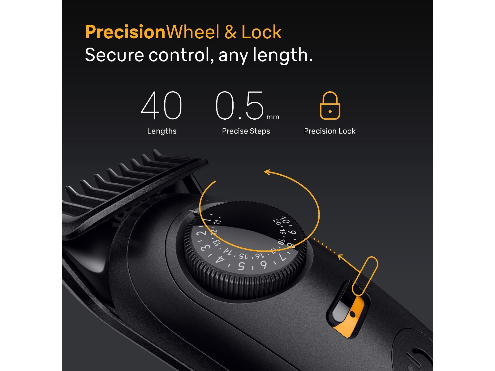 Braun Series 5 Skjeggtrimmer (sort) Barbermaskiner