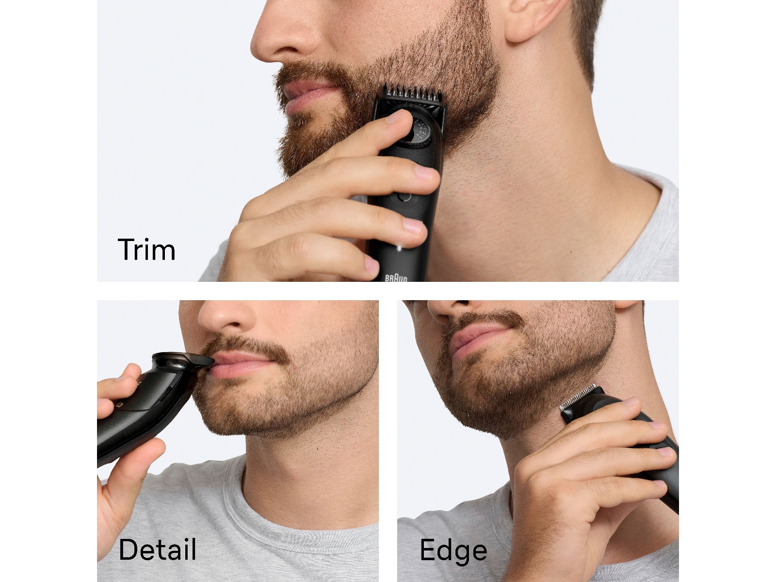 Braun Series 5 Skjeggtrimmer (sort) Barbermaskiner