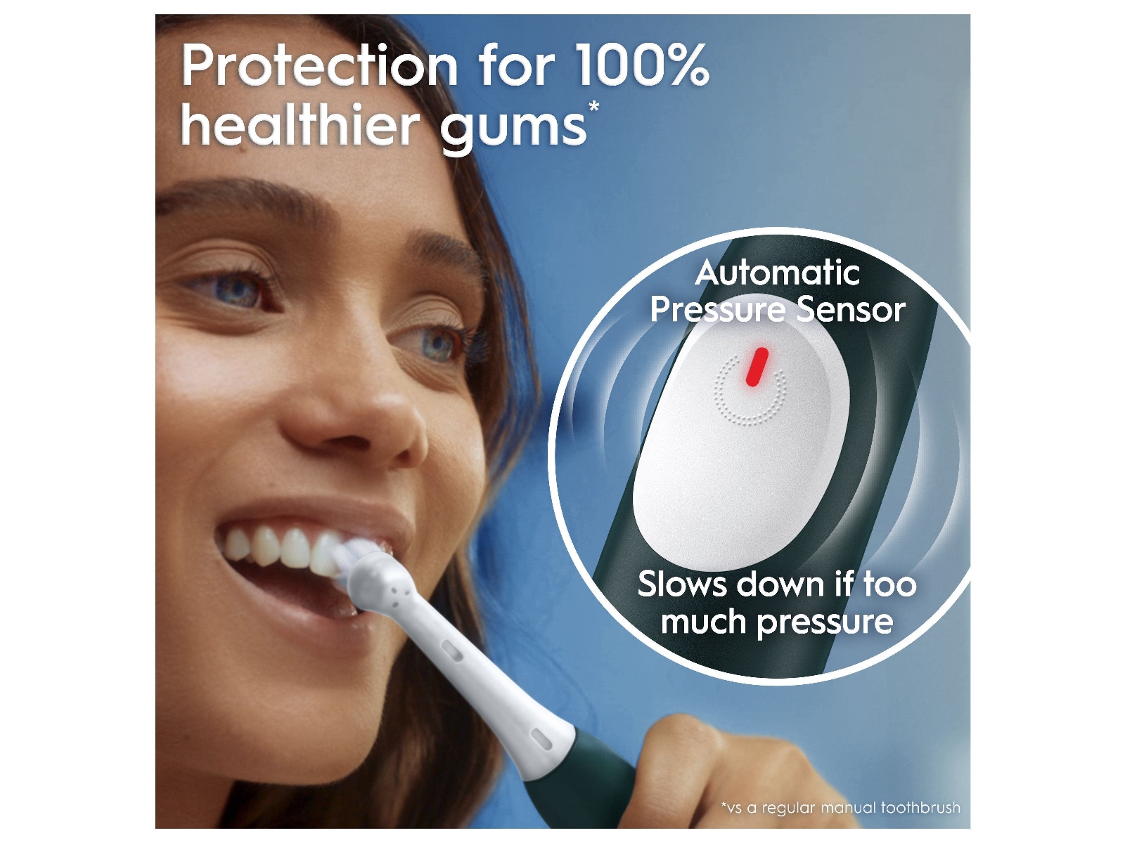 ORAL-B iO2 Series Elektrisk tannbørste (Forest Green) Elektriske tannbørster