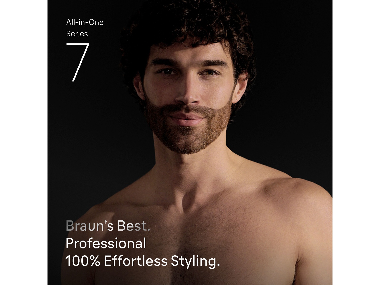 Braun Series 7 All-in-One groomingsett (blå) Hårklippere