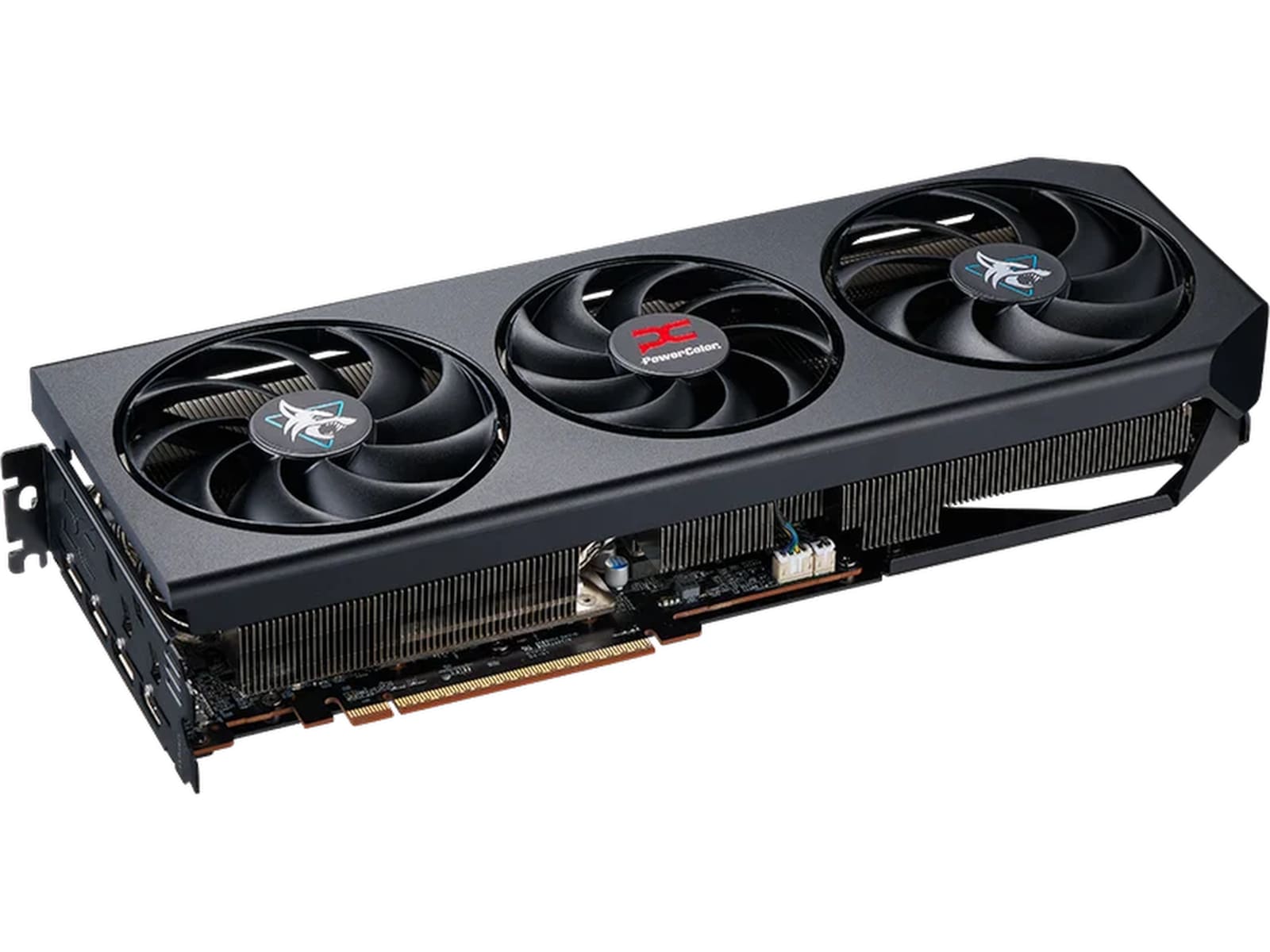 PowerColor Hellhound AMD Radeon RX 9070 XT (sort) Skjermkort