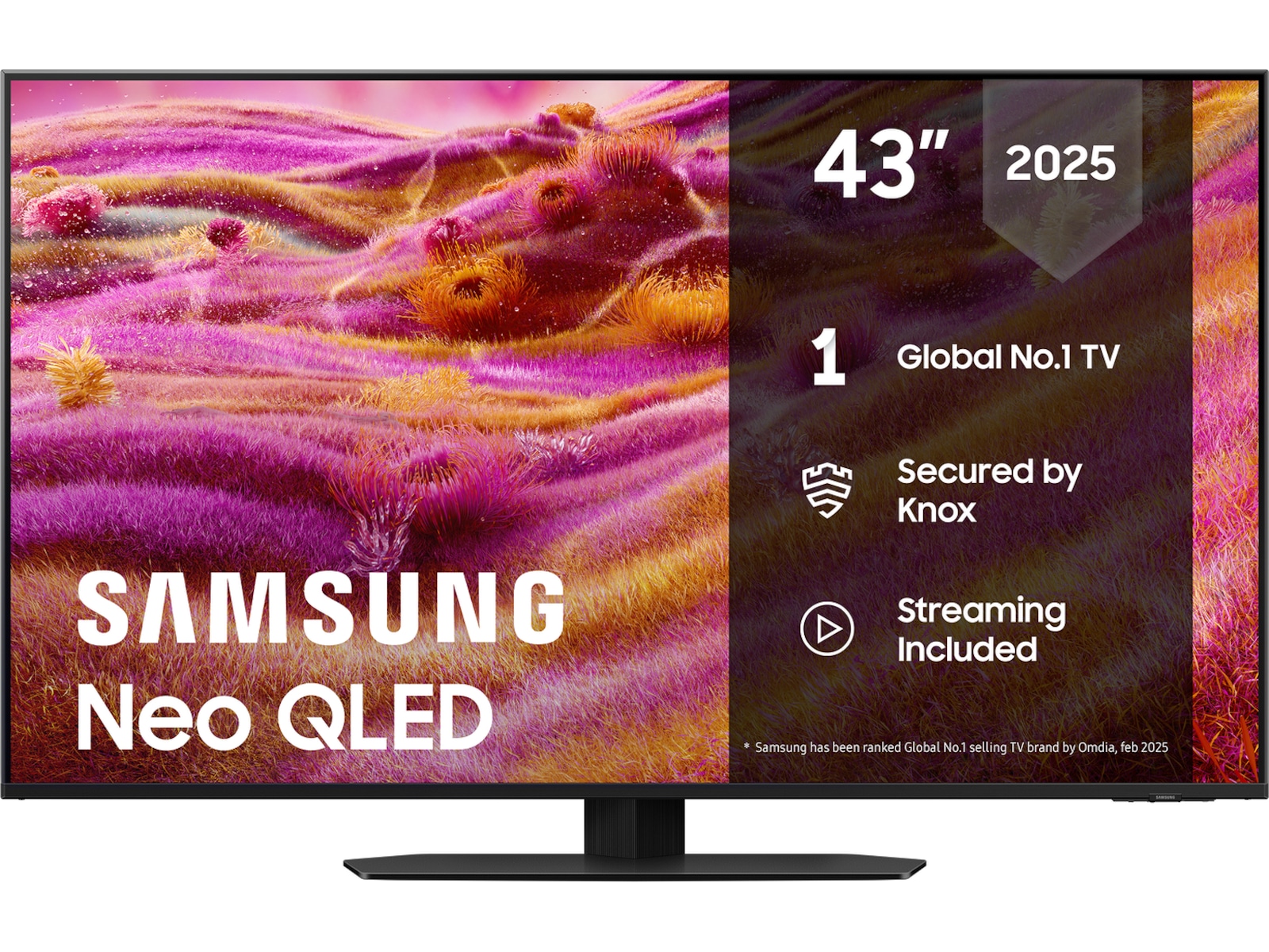 Samsung 43" QN90F Neo QLED 4K Mini LED Smart TV (2025) 20 - 49 tommer TV