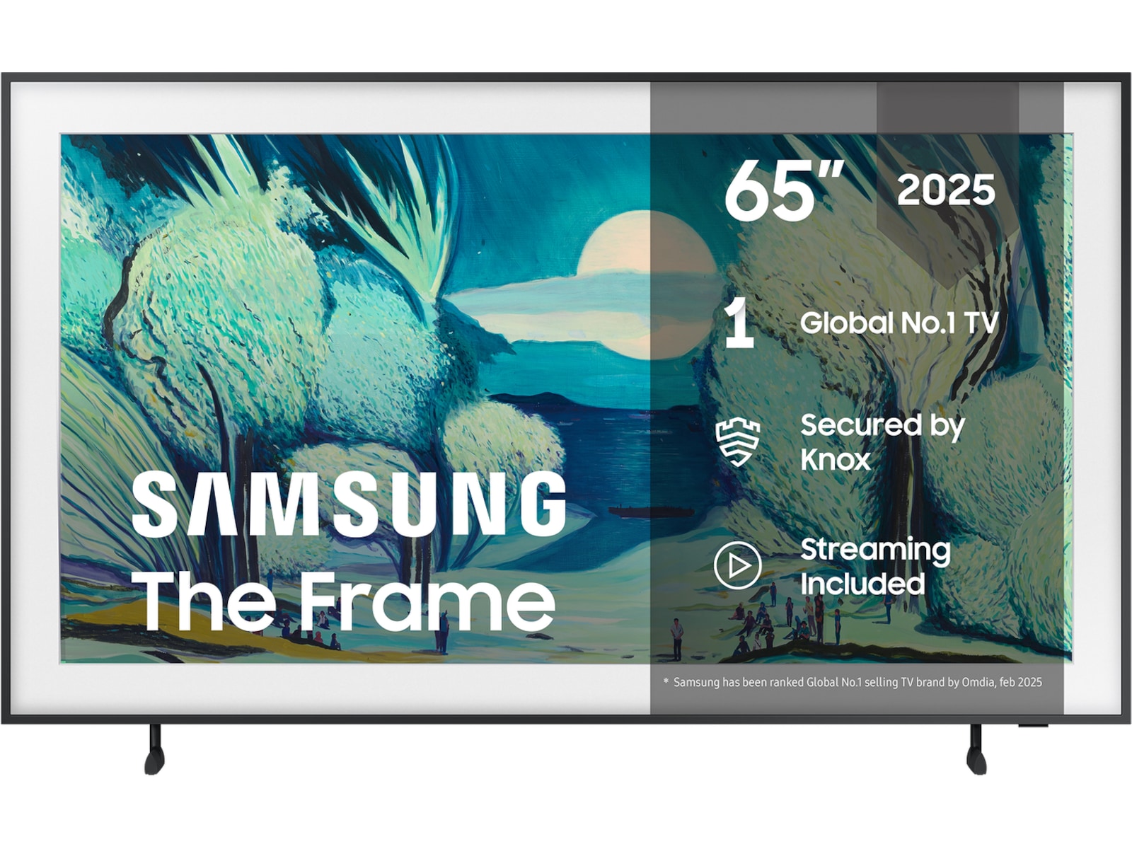 Samsung 65" The Frame LS03FA QLED 4K Smart TV (2025) 60 - 69 tommer TV