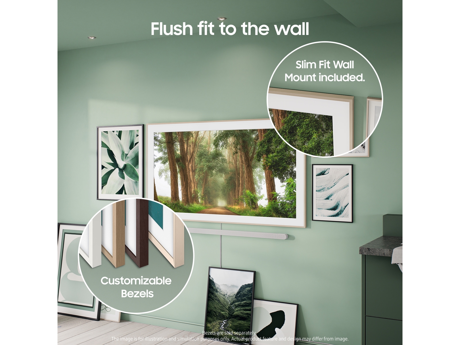 Samsung 65" The Frame LS03FA QLED 4K Smart TV (2025) 60 - 69 tommer TV