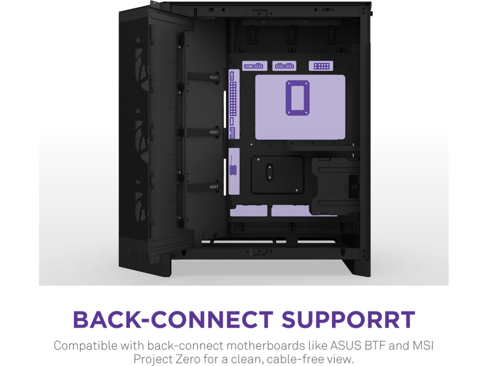 NZXT H9 Flow Mid Tower (sort) Midi tower