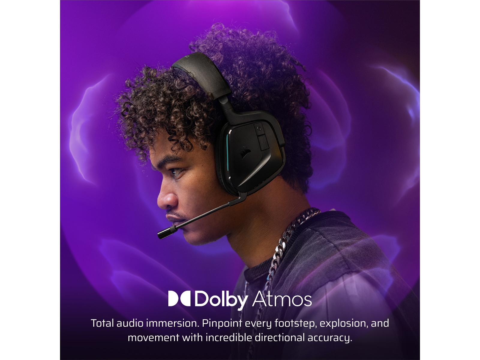 Corsair Void Wireless V2 trådløst headset (carbon) Gamingheadset