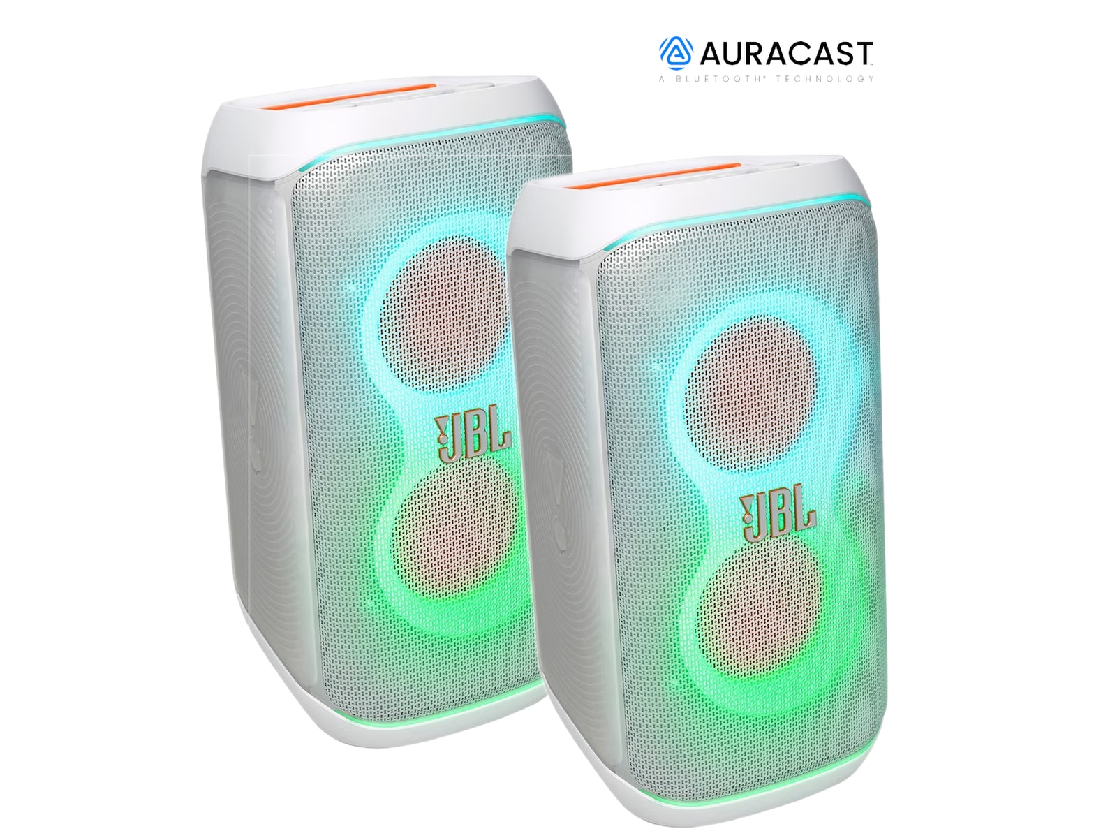 JBL Partybox  STAGE 320 Kraftig Party høyttaler (hvit) Trådløs / Bluetooth-høyttaler