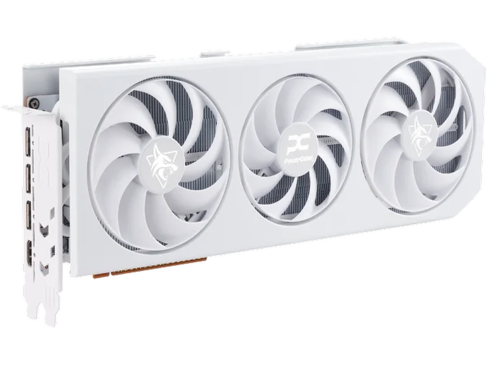 PowerColor Hellhound Spectral AMD Radeon RX 9070 XT (hvit) Skjermkort