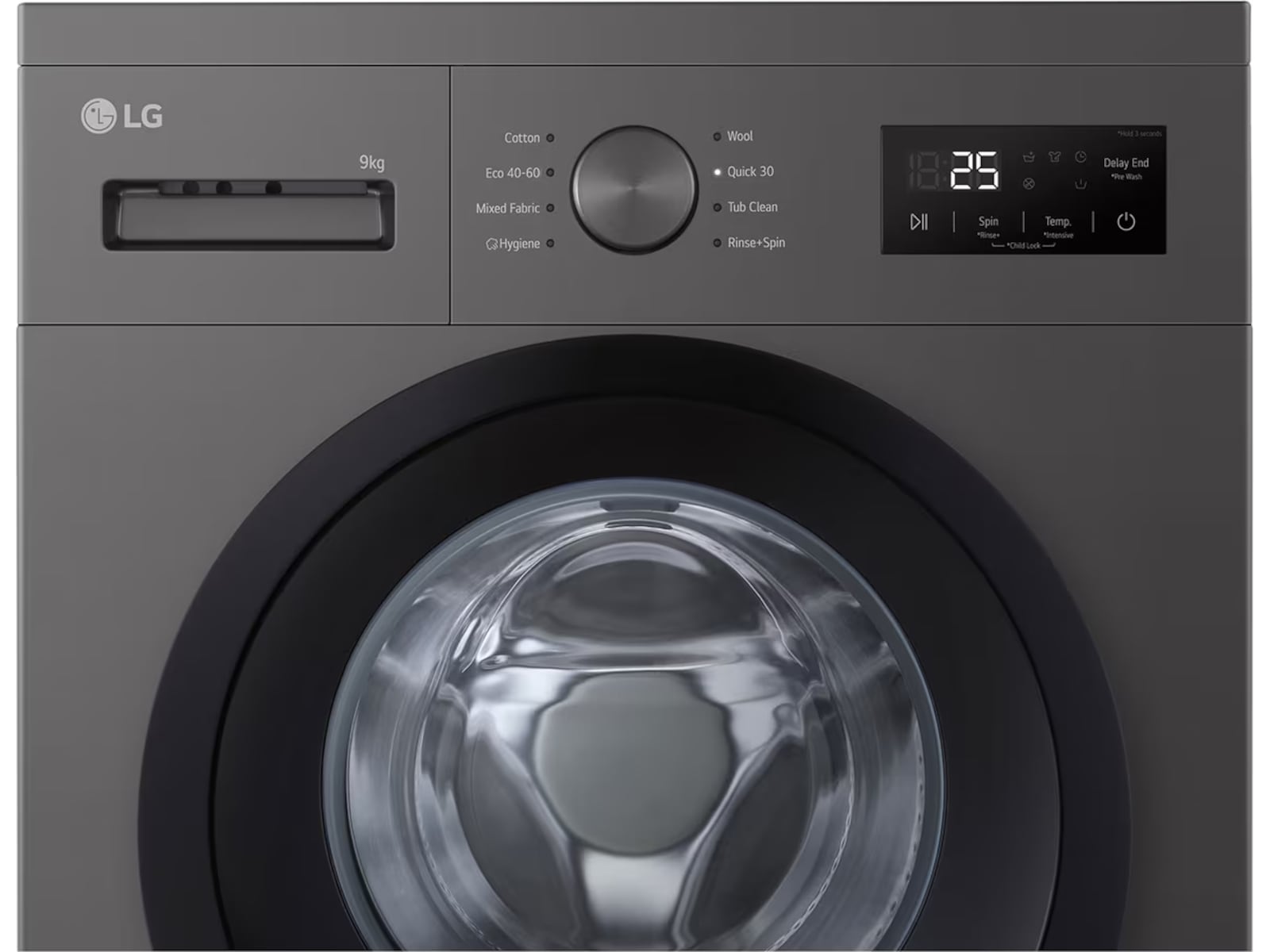 LG F4A1009NDK Vaskemaskin (Dark silver) Vaskemaskin