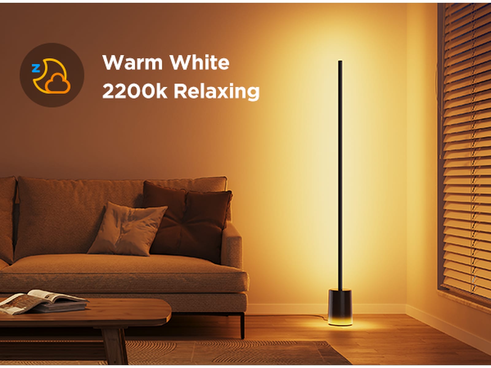 Govee Floor Lamp 2 (sort) Gulvlampe