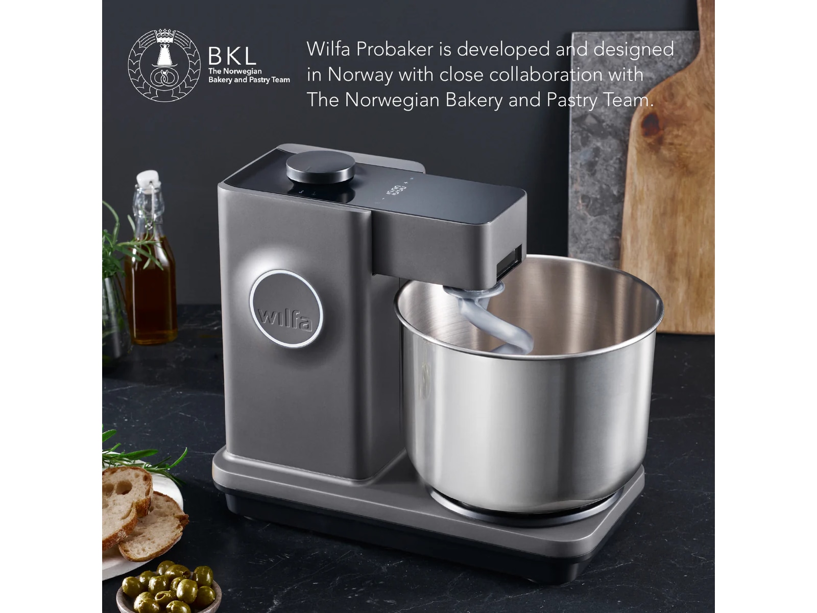 Wilfa Probaker Timer Kjøkkenmaskin (grå) Kjøkkenmaskiner