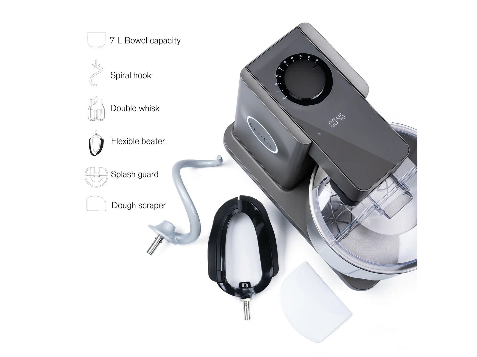 Wilfa Probaker Timer Kjøkkenmaskin (grå) Kjøkkenmaskiner