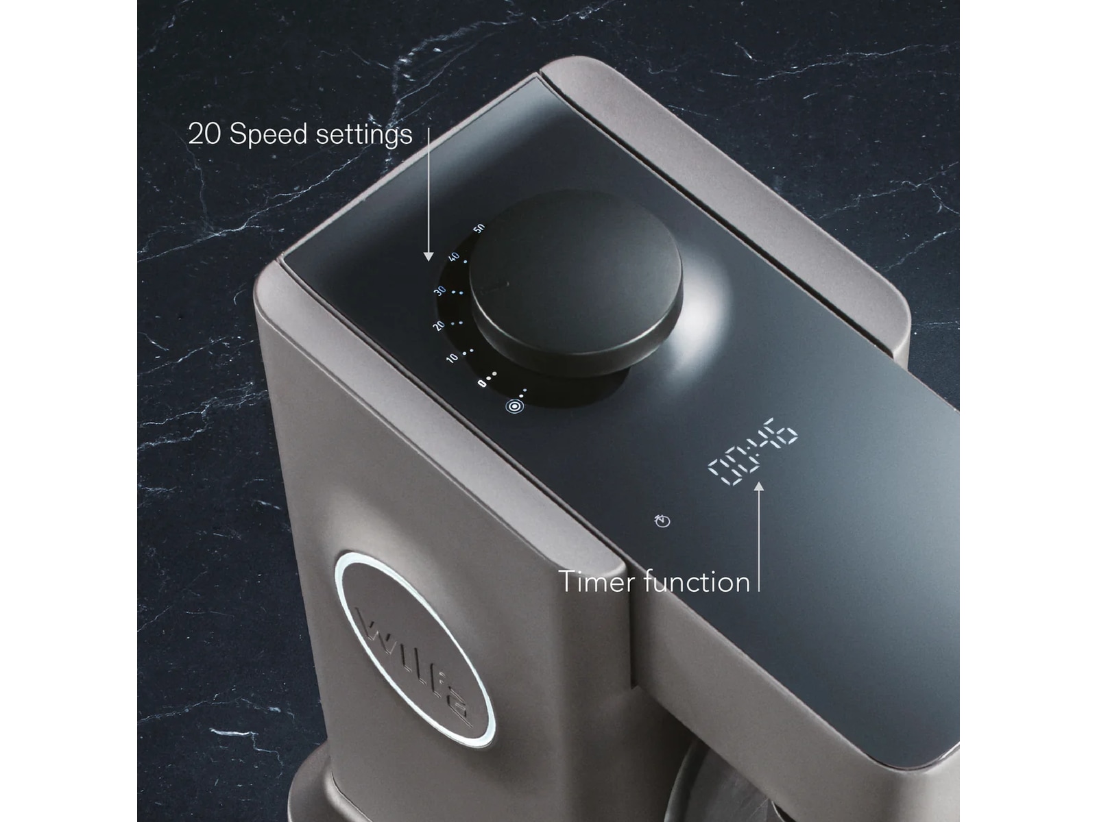 Wilfa Probaker Timer Kjøkkenmaskin (grå) Kjøkkenmaskiner