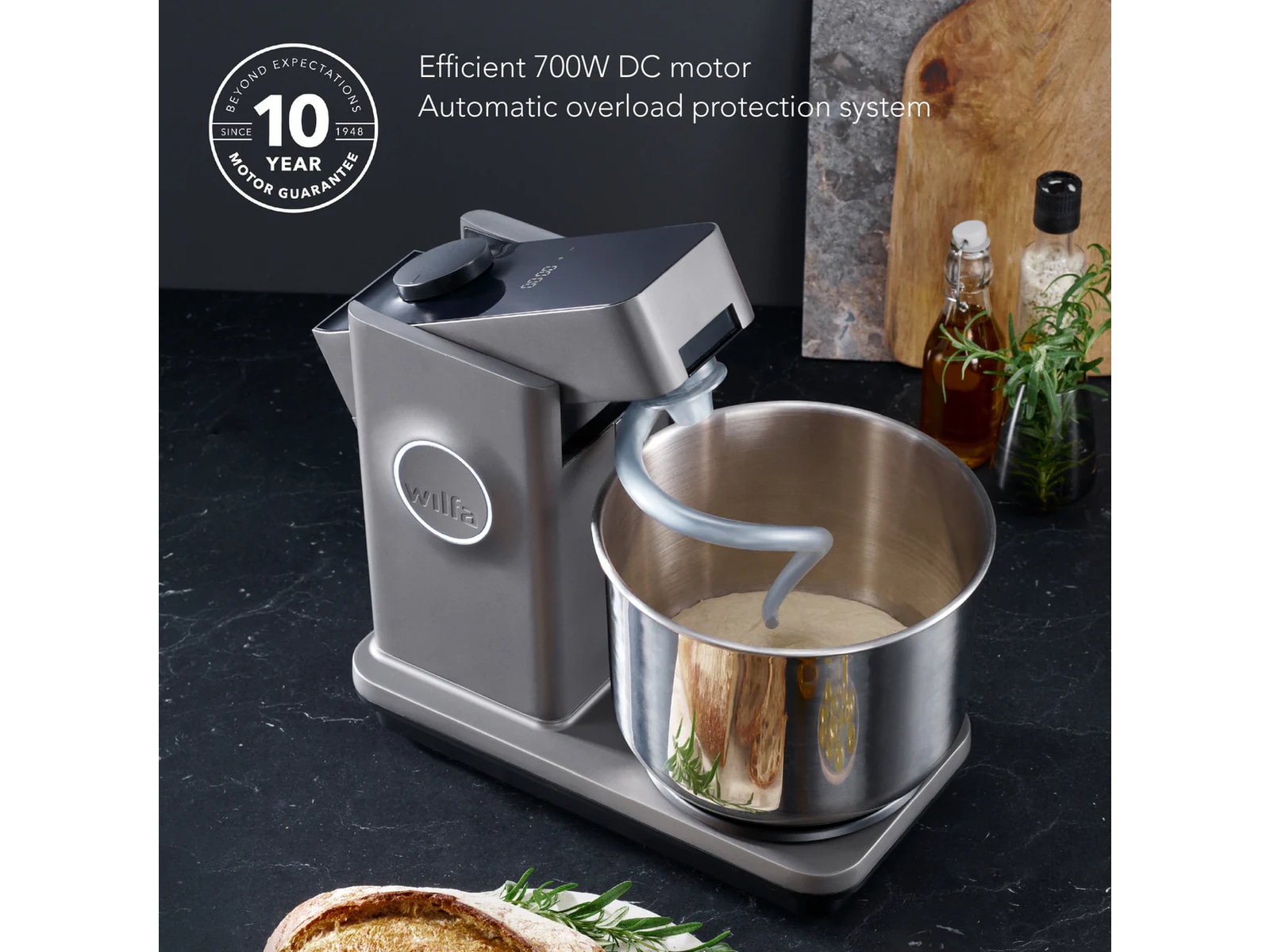 Wilfa Probaker Timer Kjøkkenmaskin (grå) Kjøkkenmaskiner