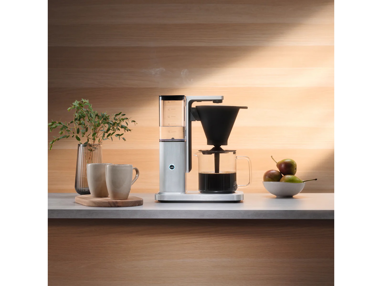 Wilfa Zense Alux Kaffetrakter (børstet aluminium) Kaffetraktere