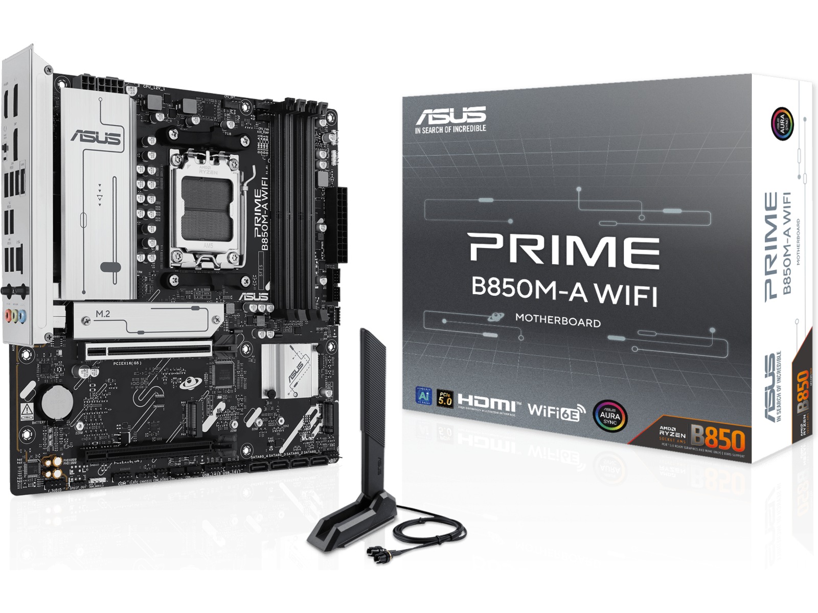 Asus PRIME B850M-A WIFI Hovedkort AMD Socket