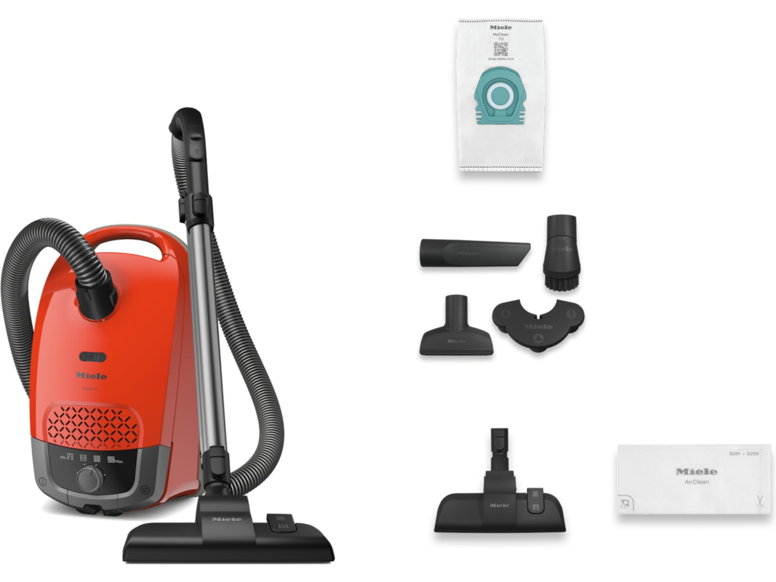 Miele Guard S1 Junior Gulvstøvsuger (rød) Støvsugere